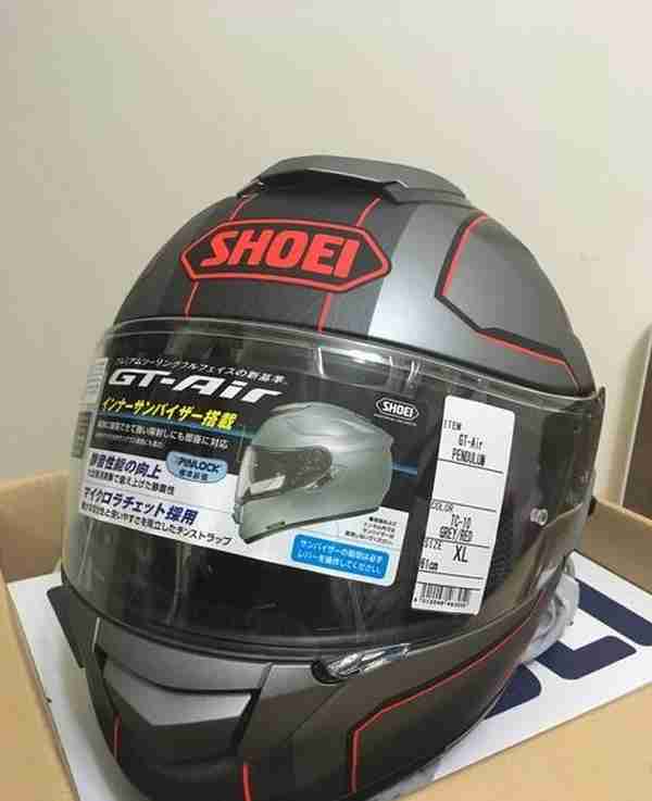 开箱：SHOEI GT-AIR摩托车头盔日本亚马逊海淘直邮