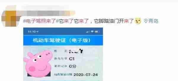 电子驾照正式上线！怎么用怎么领，你想知道的都在这……