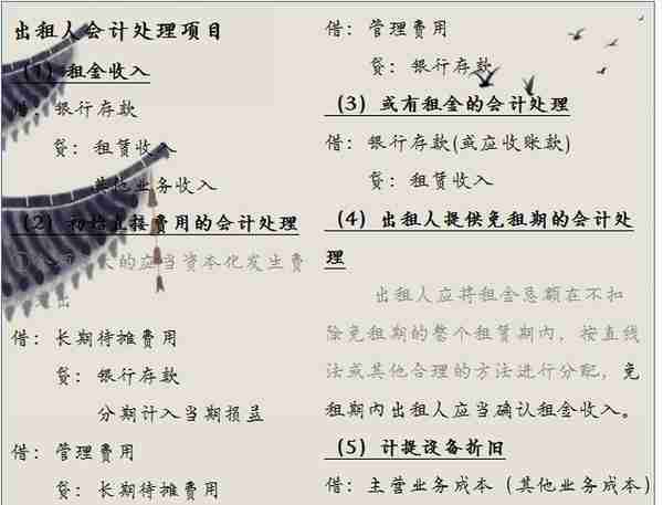 老会计不会告诉你：租赁业务会计账务，掌握这套干货即可处理