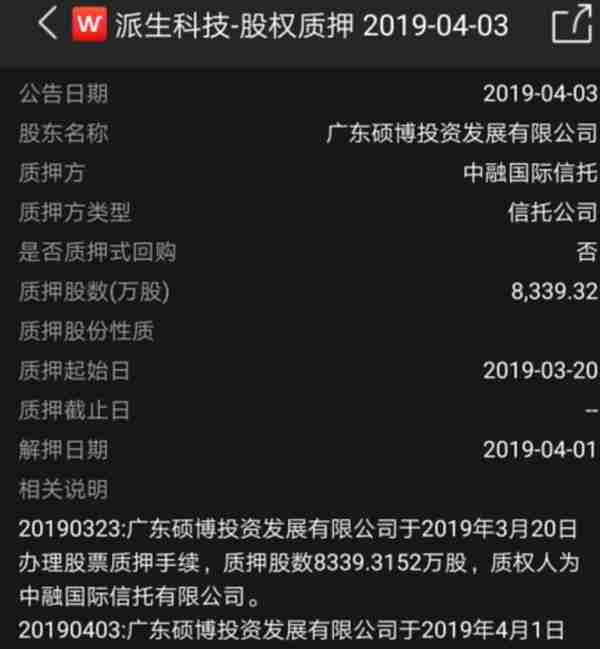 超级黑天鹅！派生科技9跌停后再度大跌逾7%，户均损失已达270万！