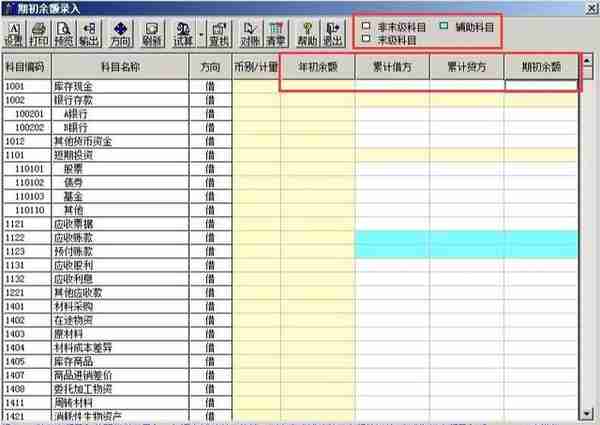 用友T3科目期初录入 你录对了吗？