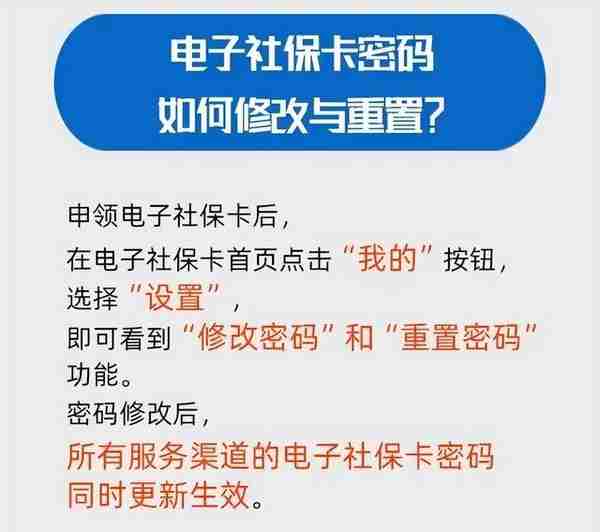 电子社保卡有什么用？怎么领？一图看懂！