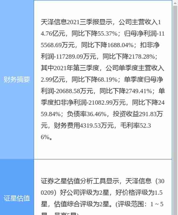 天泽信息最新公告：持股5%以上股东中住集团所持2789.65万股将被司法拍卖