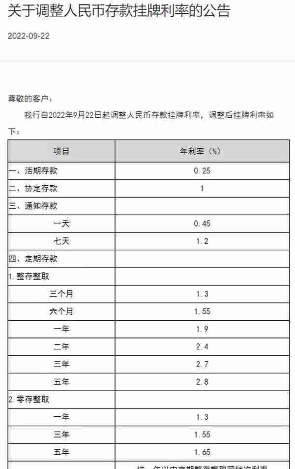 多家农商行跟进下调存款利率，中长期存款幅度调整较大