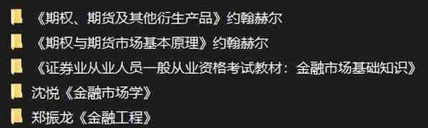 经管类书籍推荐（九）：金融市场学、金融衍生品和金融工程学