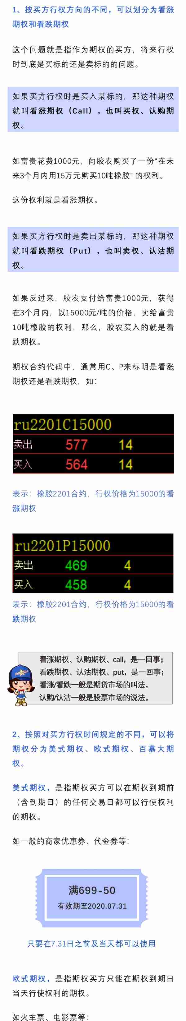 期权傻傻分不清楚？一图带你搞清楚期权分类