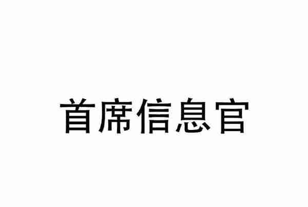 首席信息官（CIO）成长之路的4大特性与4个障碍