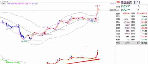 一路狂飙！PTA05合约创8个月新高！05仓量大增，逼仓显现？4/1