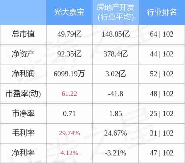 光大嘉宝（600622）1月5日主力资金净卖出737.93万元