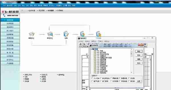 T3 10.82版本填制凭证、查询凭证会计科目过滤显示界面为空