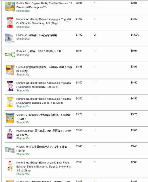 我用过的婴儿产品分享大趴 篇二：辅食、零食篇