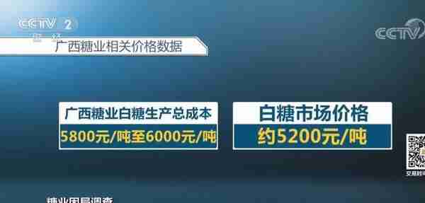 卖一吨糖至少亏600元“甜”蜜产业为啥苦不堪言？