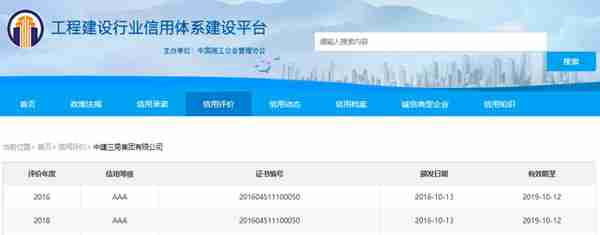 2021-08-16秘笈分享：施工企业信用等级查询