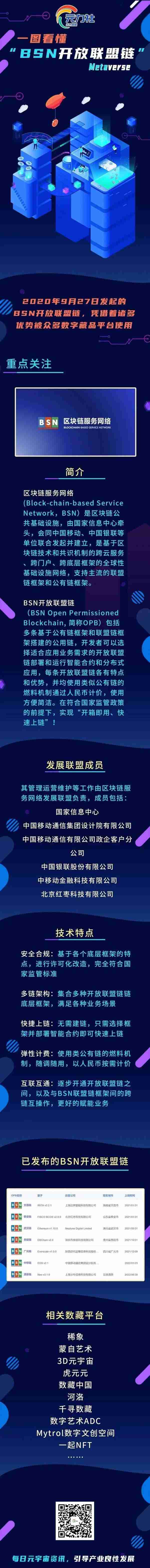 与众不同！一图看懂数字藏品“钟爱”的BSN开放联盟链