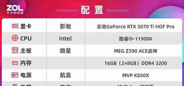 影驰RTX 3070Ti HOF Pro显卡评测 常态化高端系列