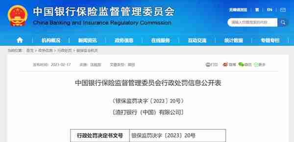 监管出手，开出巨额罚单，罚没4965.94万元，渣打银行怎么了？