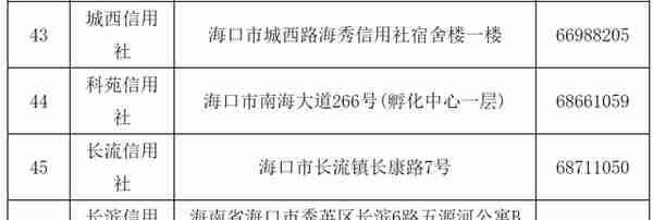 海口社保个人缴费清单可就近查询打印 服务网点地址→