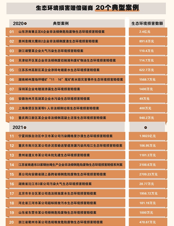 系列报道③—损害赔偿丨罚款百万、赔偿千万，损害生态环境代价大