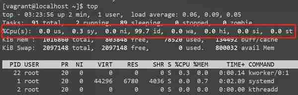 聊聊 top 命令中的 CPU 使用率