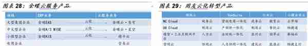 「国金研究」金蝶VS用友：国产ERP龙头云转型殊途同归