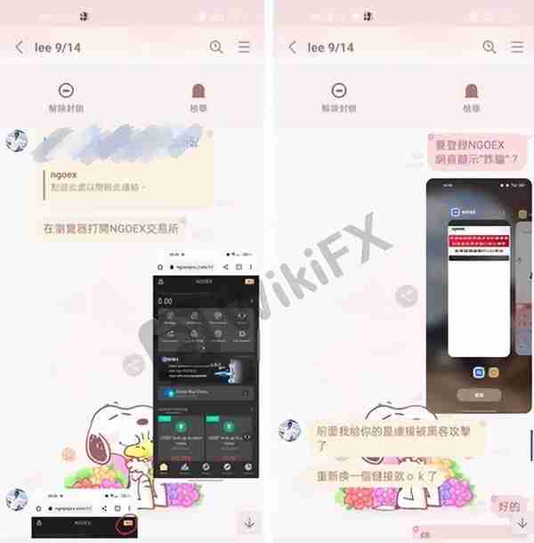 外汇天眼：黑平台NGOEX假交友引诱入金，冻结账户逼迫缴纳验证金