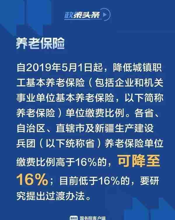 与你有关！5月1日起，社保费率要这样降