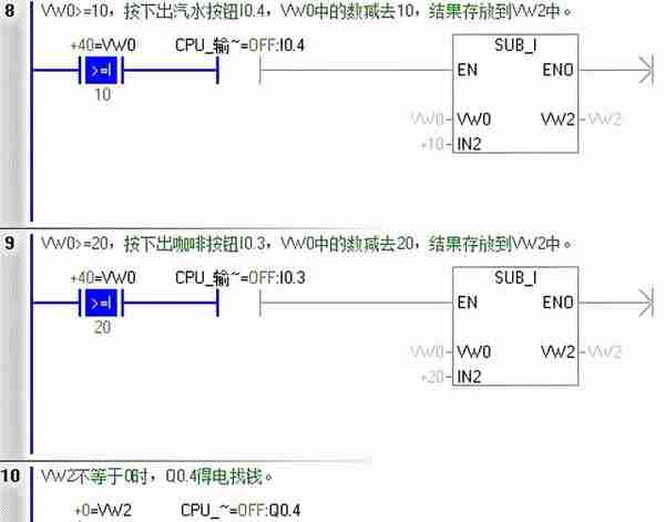 「案例」S7-200SMART PLC饮料自动售货机程序设计