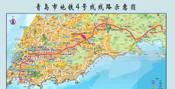 青岛地铁4号线明开通，辽阳路快速路（福-海段）主线桥同日通车