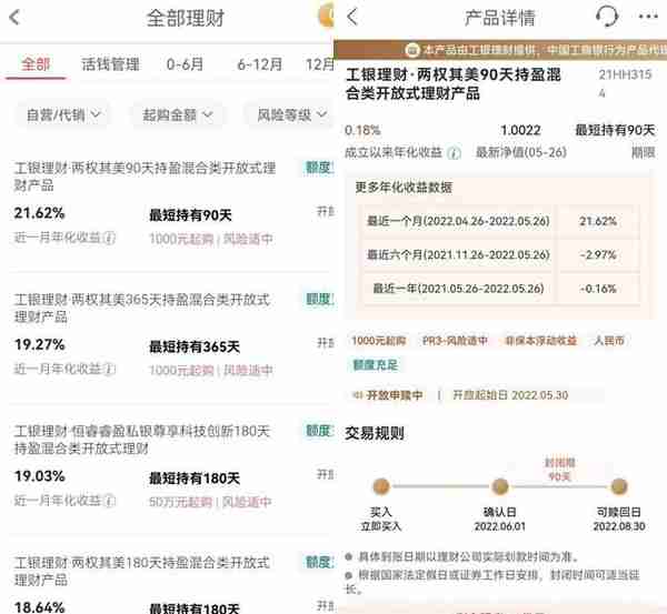 “破净”理财回血、在售产品收益率“跳涨”银行理财又行了？