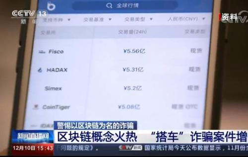 央视：监管部门处理203家虚拟货币交易所 关闭账户近万个