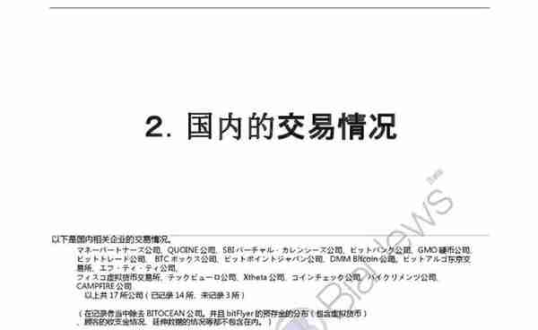 日本金融厅《虚拟货币交易现状报告》全文