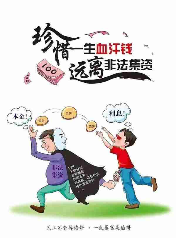 守住钱袋子！非法集资春节高发，这些知识标语要牢记→