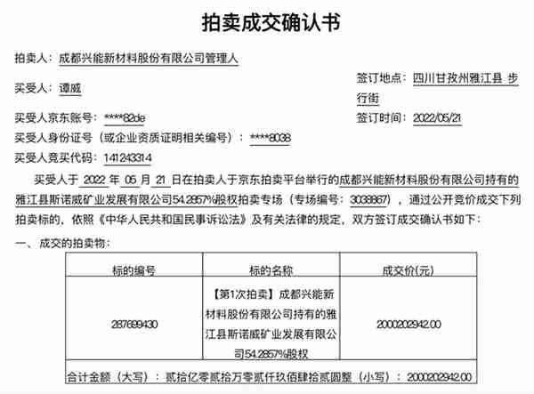 20亿锂矿原罪：隐形富豪行贿副处长770万，如今下落不明