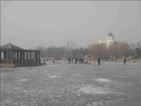 唐山风光：青龙湖公园冬景（WCH）